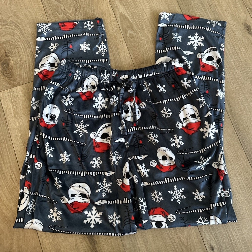 Disney Tim Burton's‎ The Nightmare Before Christmas Jack Silky Pajama Pants Med